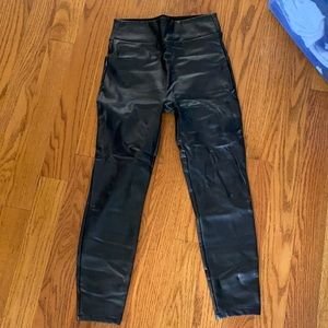 Abercrombie faux leather legging-Jen Reed collection